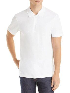 NN07 Mens Short Sleeve Collared Polo Shirt White Size S MSRP $95